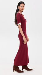 Boucle Polo Dress